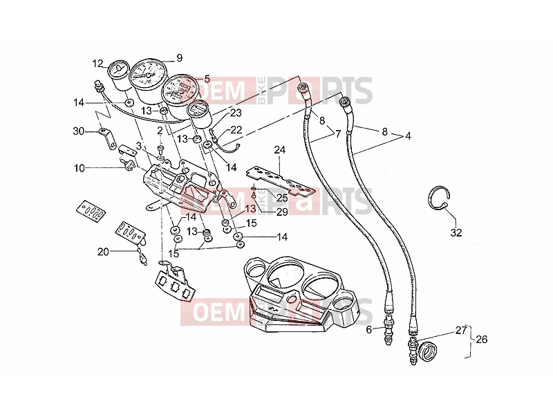MOTOGUZZI SP II 1000 FRAME » Dashboard