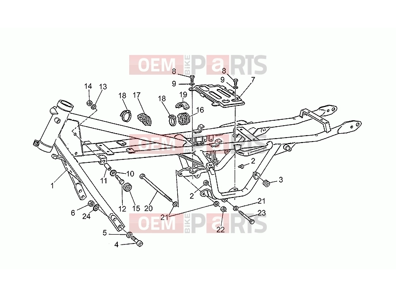 MOTOGUZZI Strada 750 FRAME » Frame