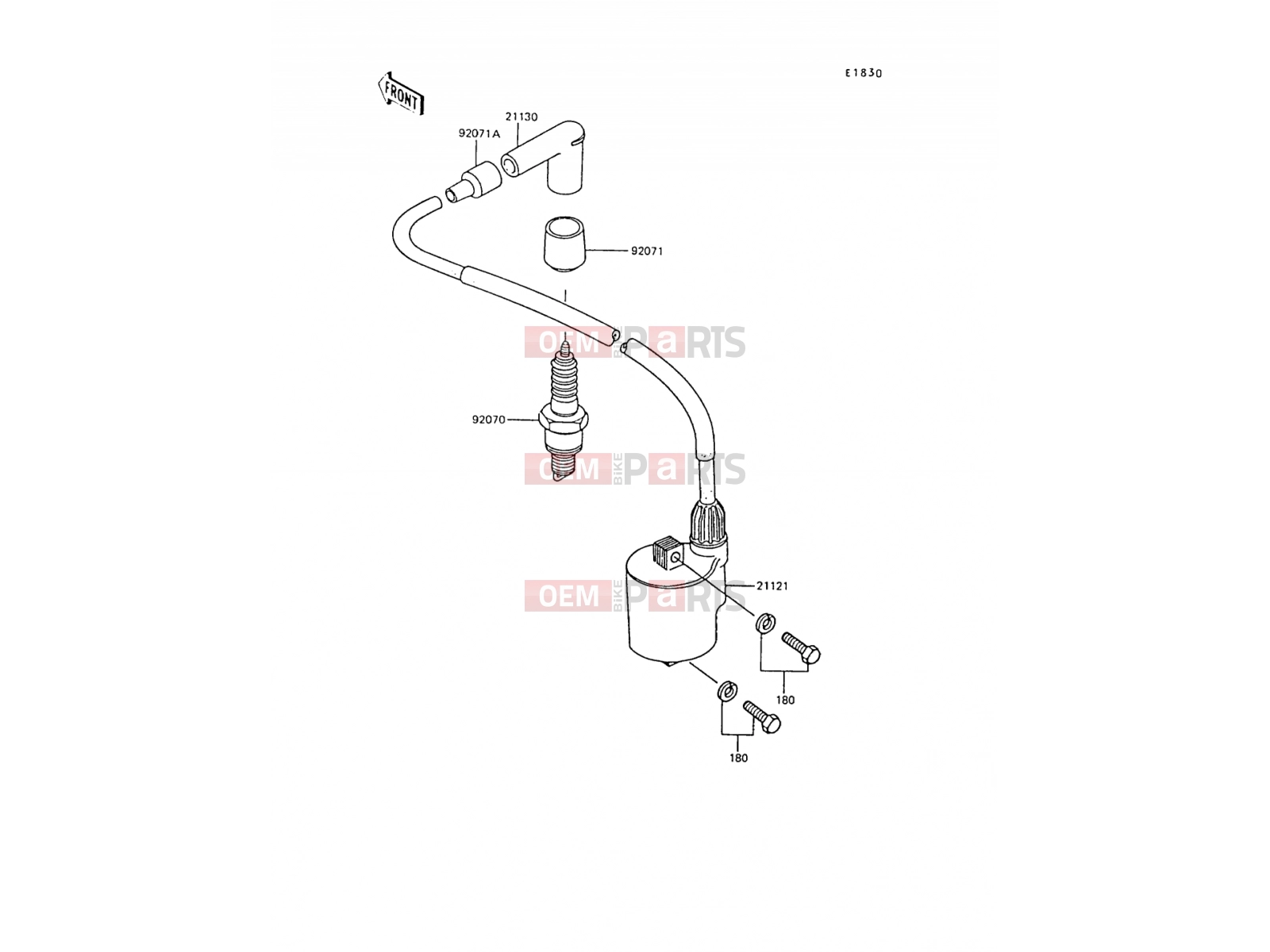 KAWASAKI 1989 Ignition System