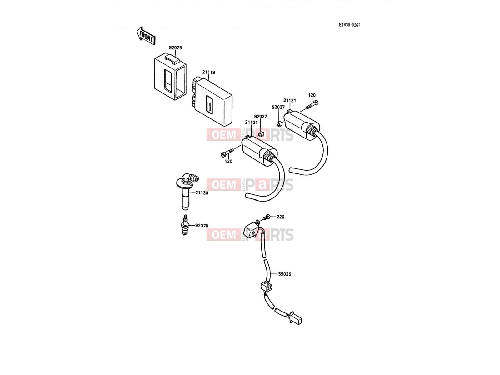 KAWASAKI 1989 Ignition System