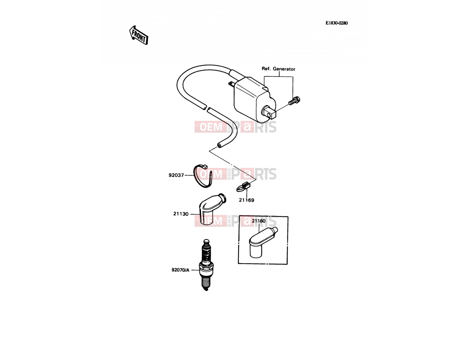 KAWASAKI 1989 Ignition System