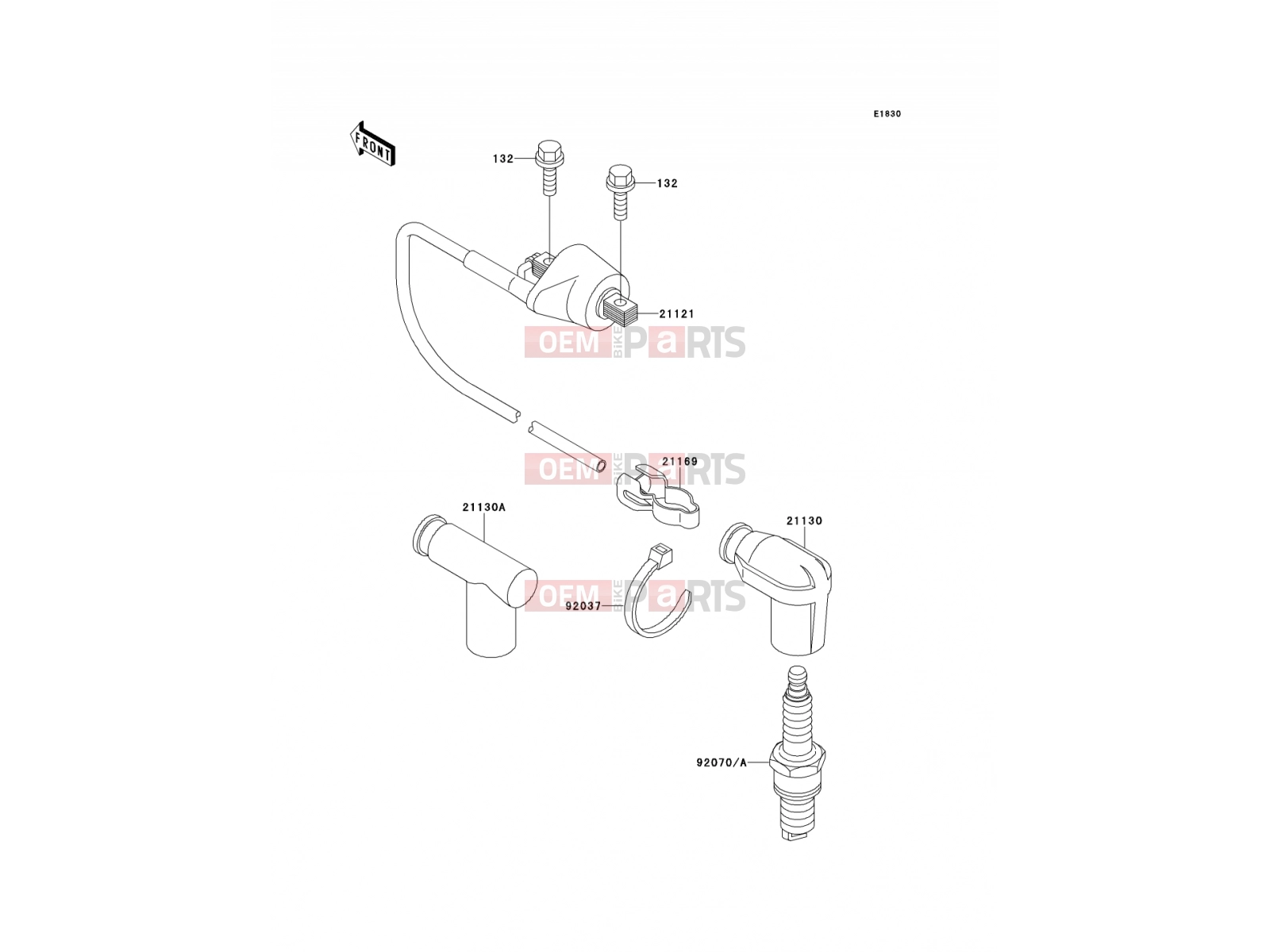 KAWASAKI 1990 Ignition Coil