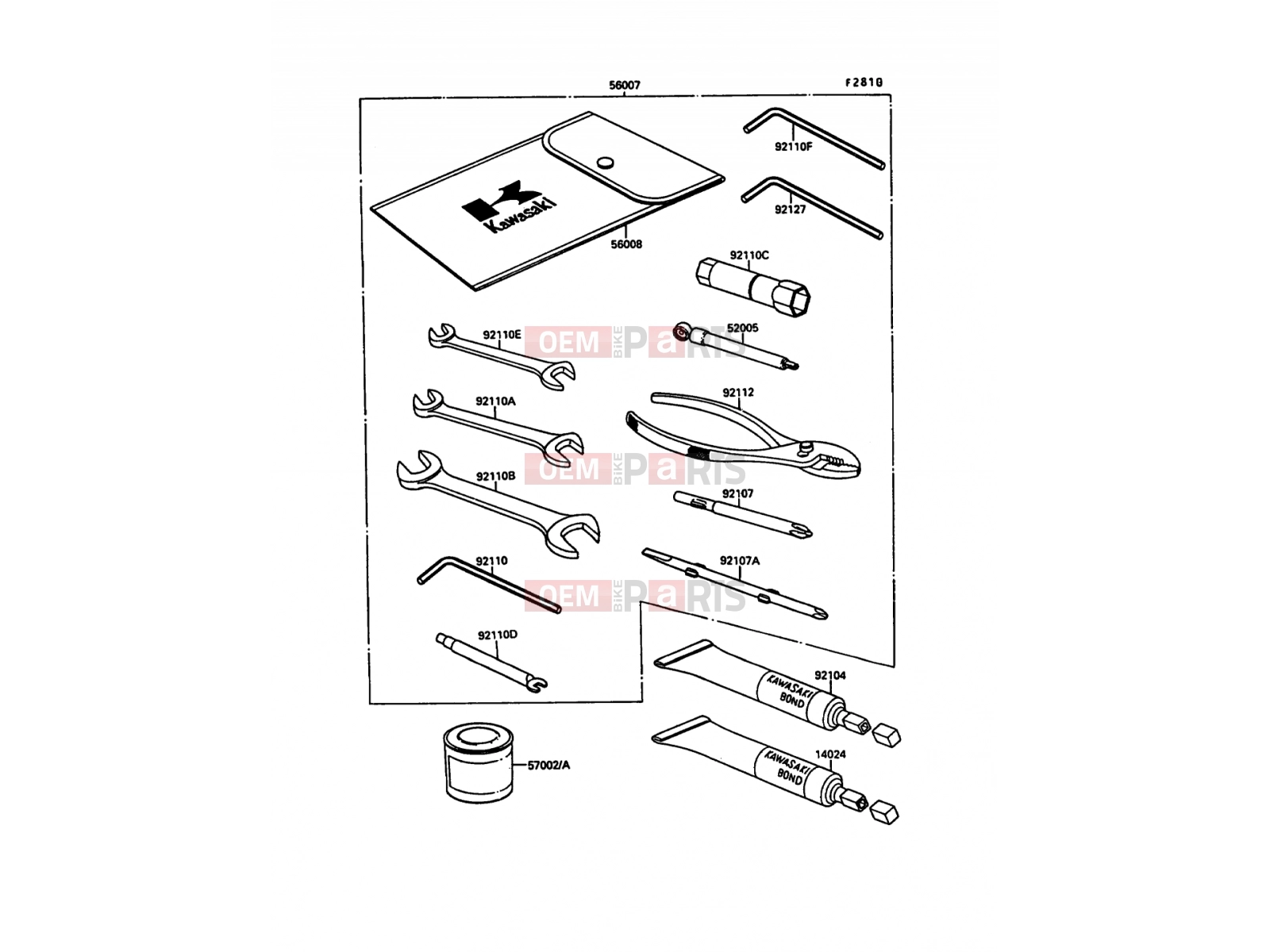 KAWASAKI 1990 Tool