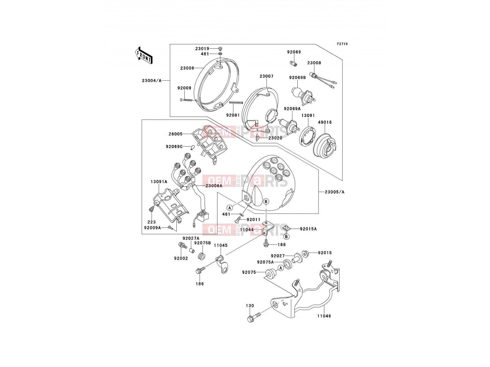 KAWASAKI 1994 Headlight(s)