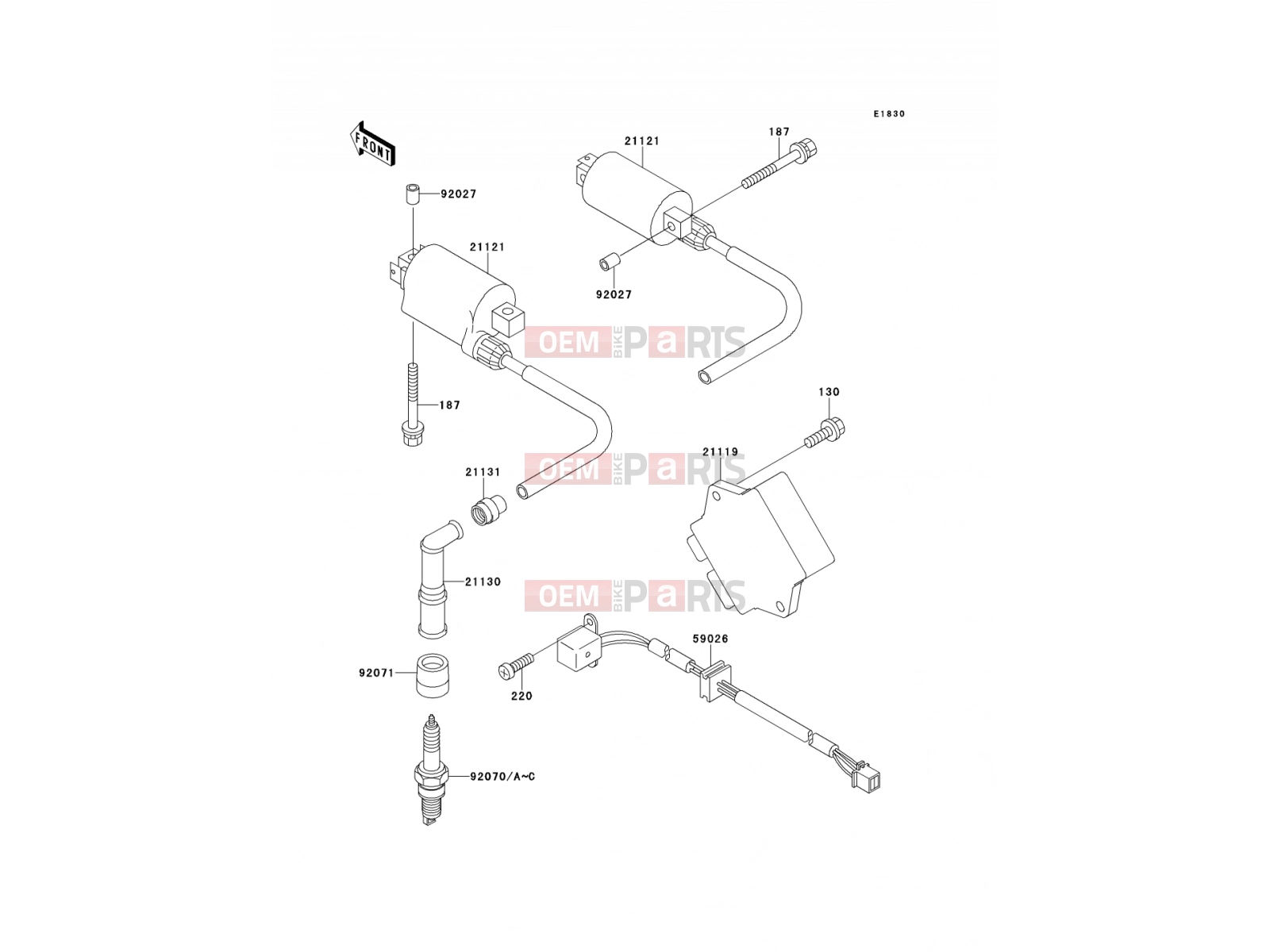 KAWASAKI 1994 Ignition System