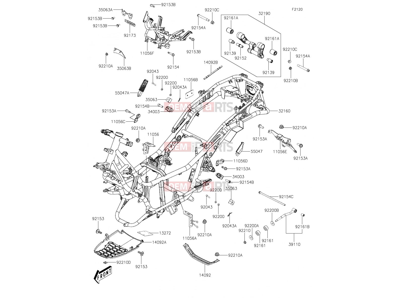 KAWASAKI 2017 Frame