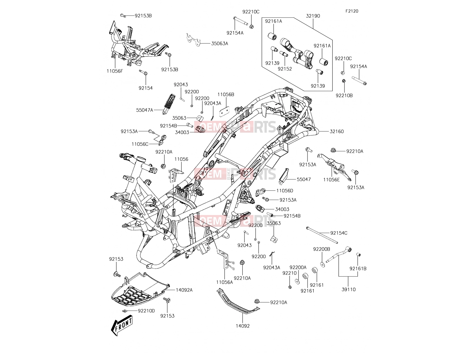 KAWASAKI 2017 Frame