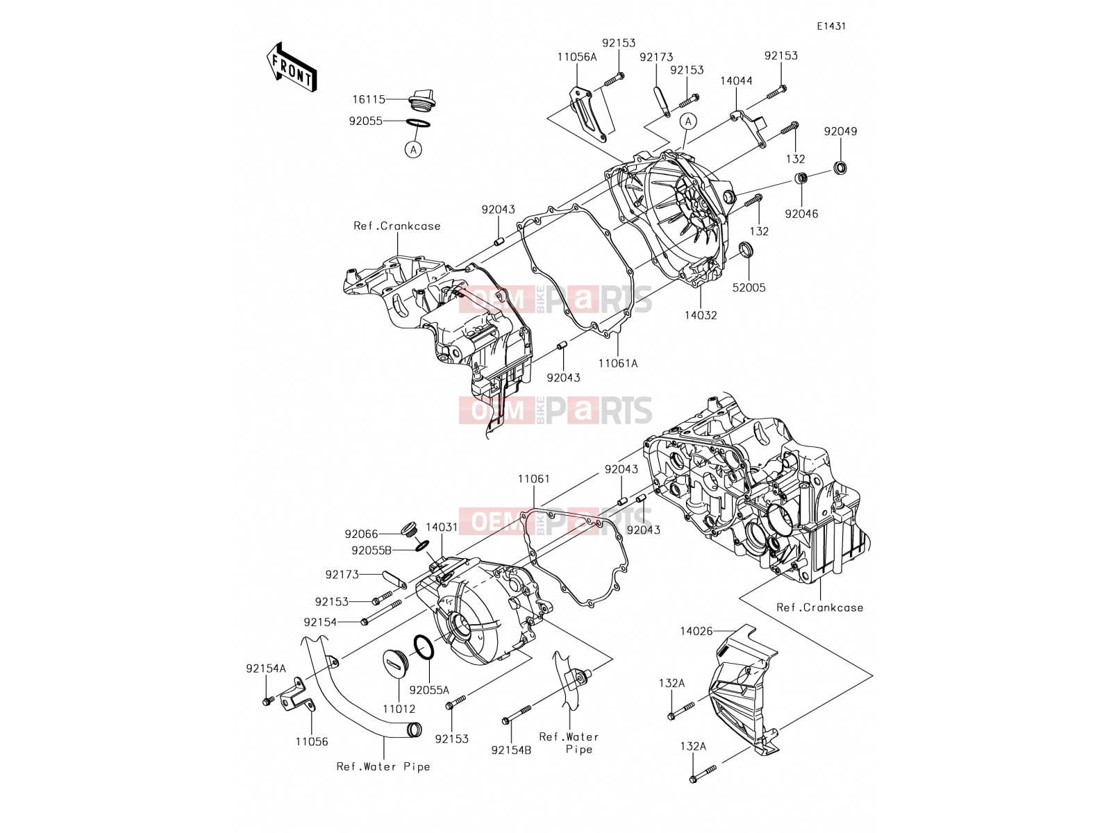 KAWASAKI 2017 Engine Cover(s)
