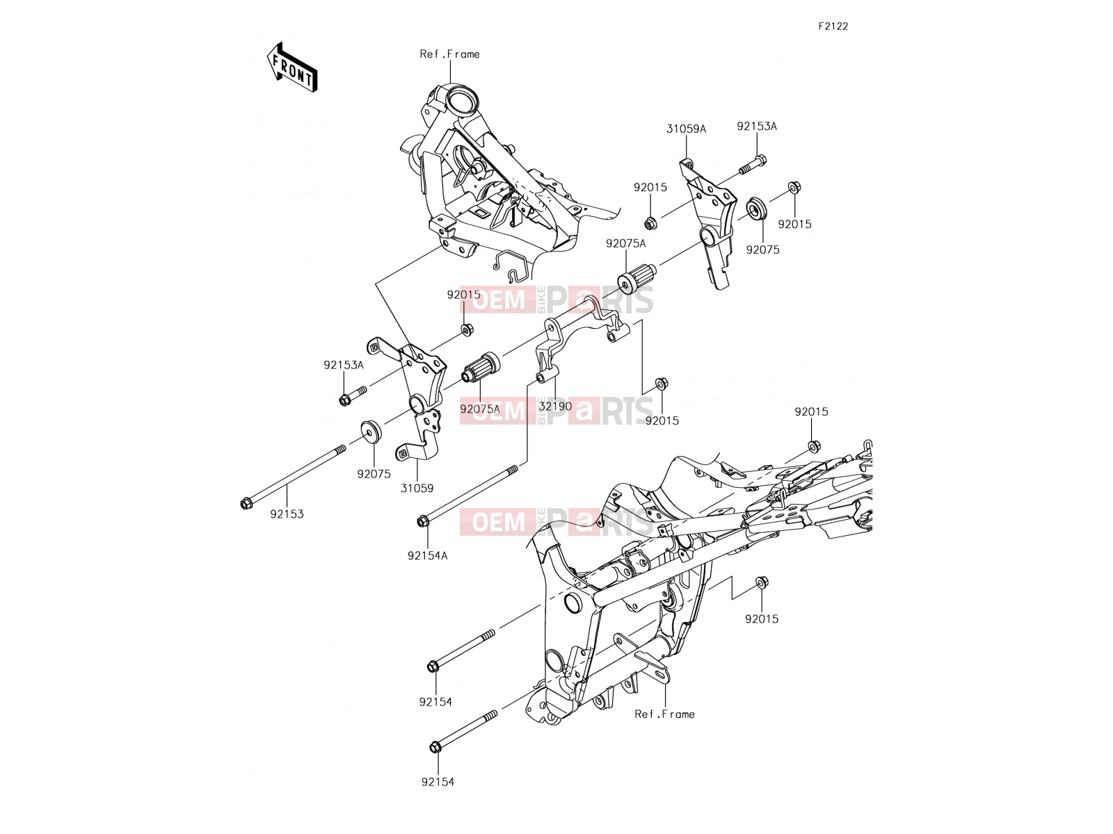 KAWASAKI 2017 Engine Mount