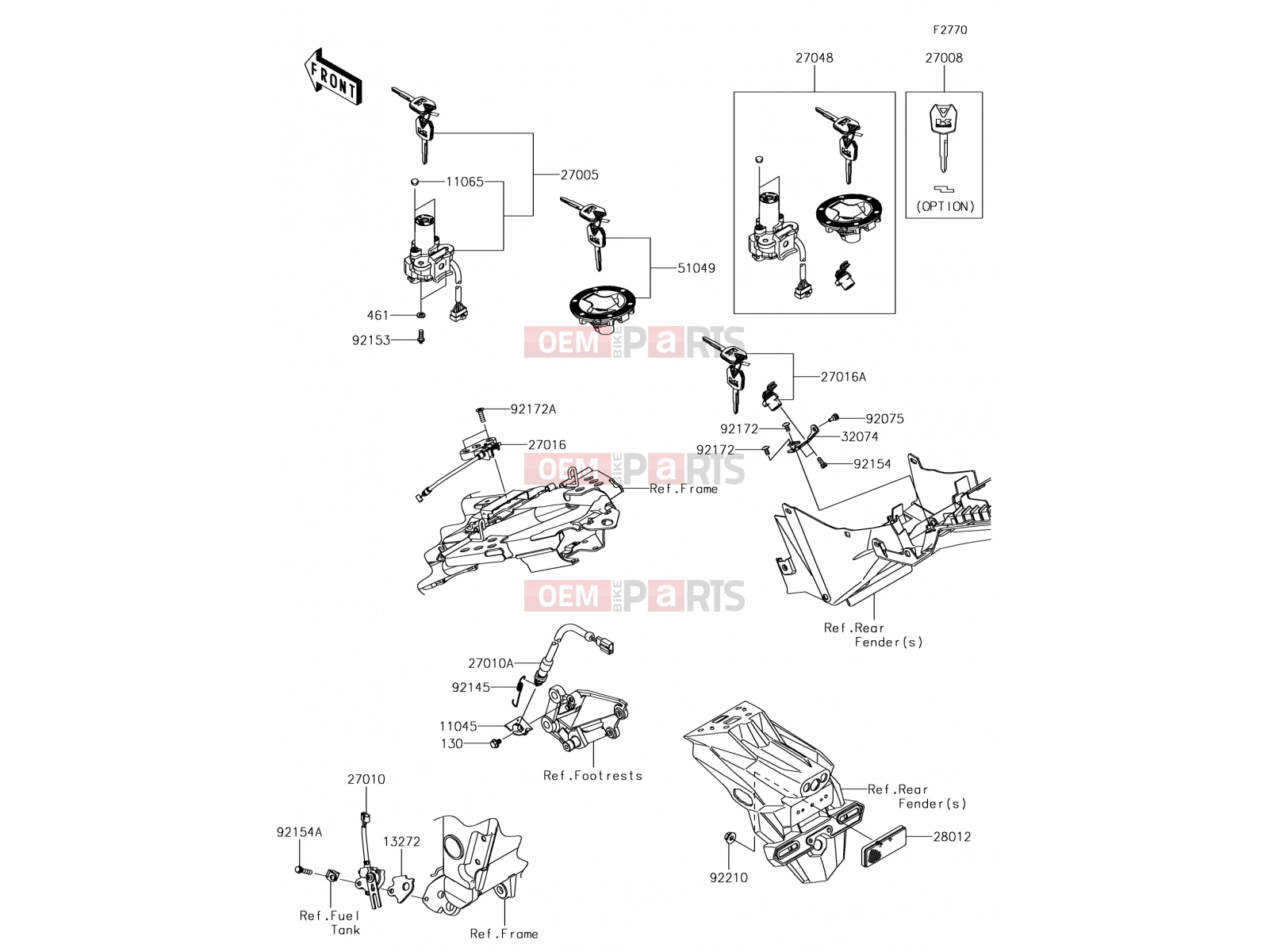 KAWASAKI 2017 Ignition Switch