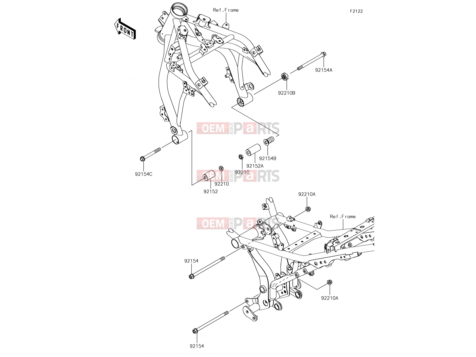 KAWASAKI 2017 Engine Mount