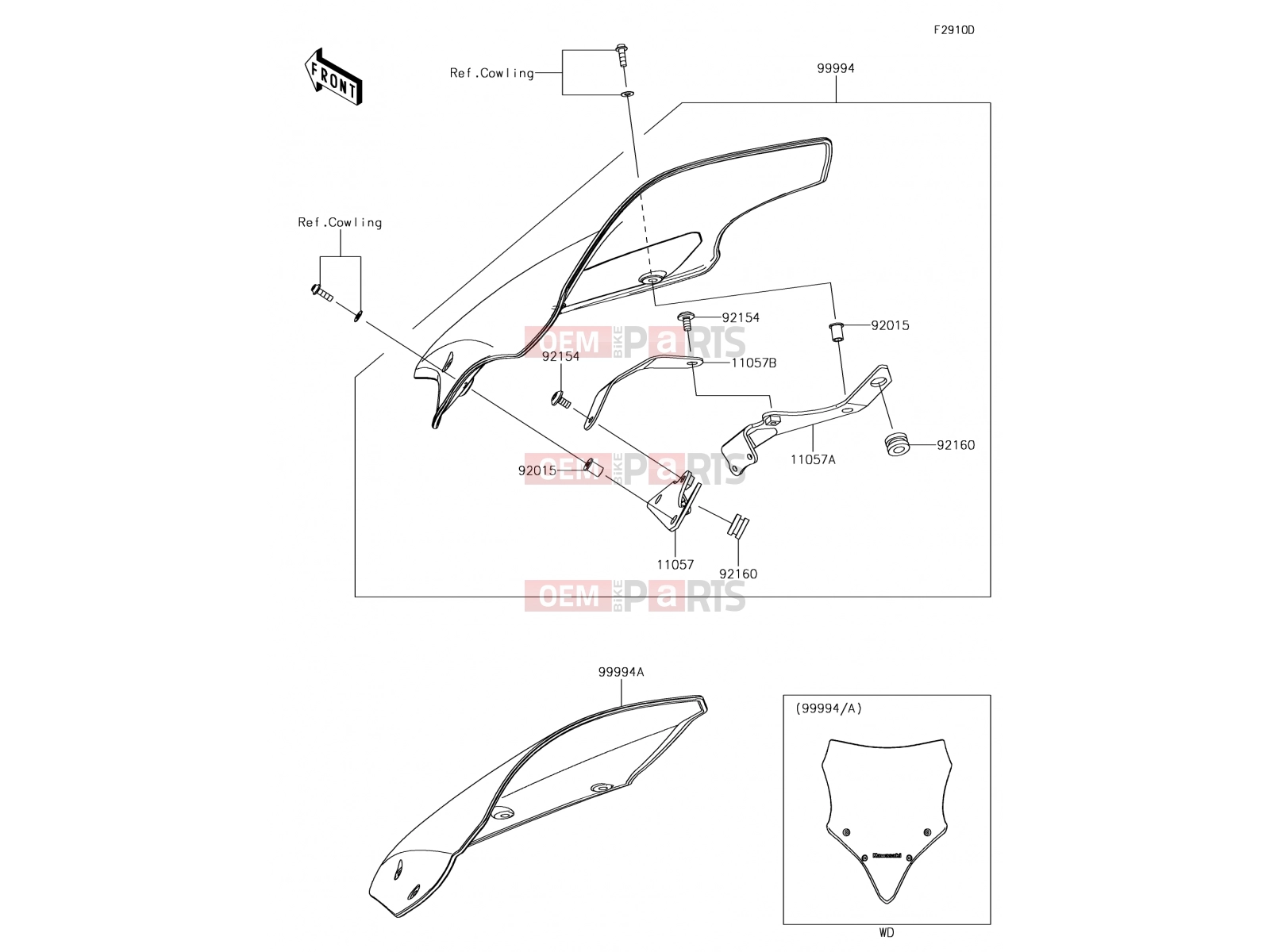 KAWASAKI 2017 Accessory(Windshield)