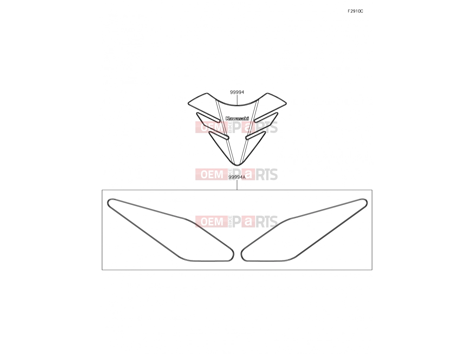 KAWASAKI 2017 Accessory(Pads)