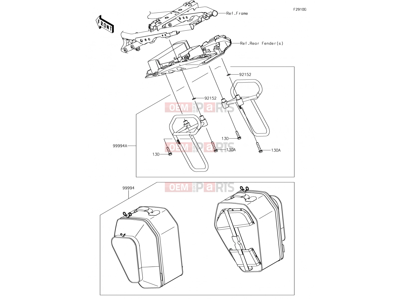 KAWASAKI 2017 Accessory(Pannier)