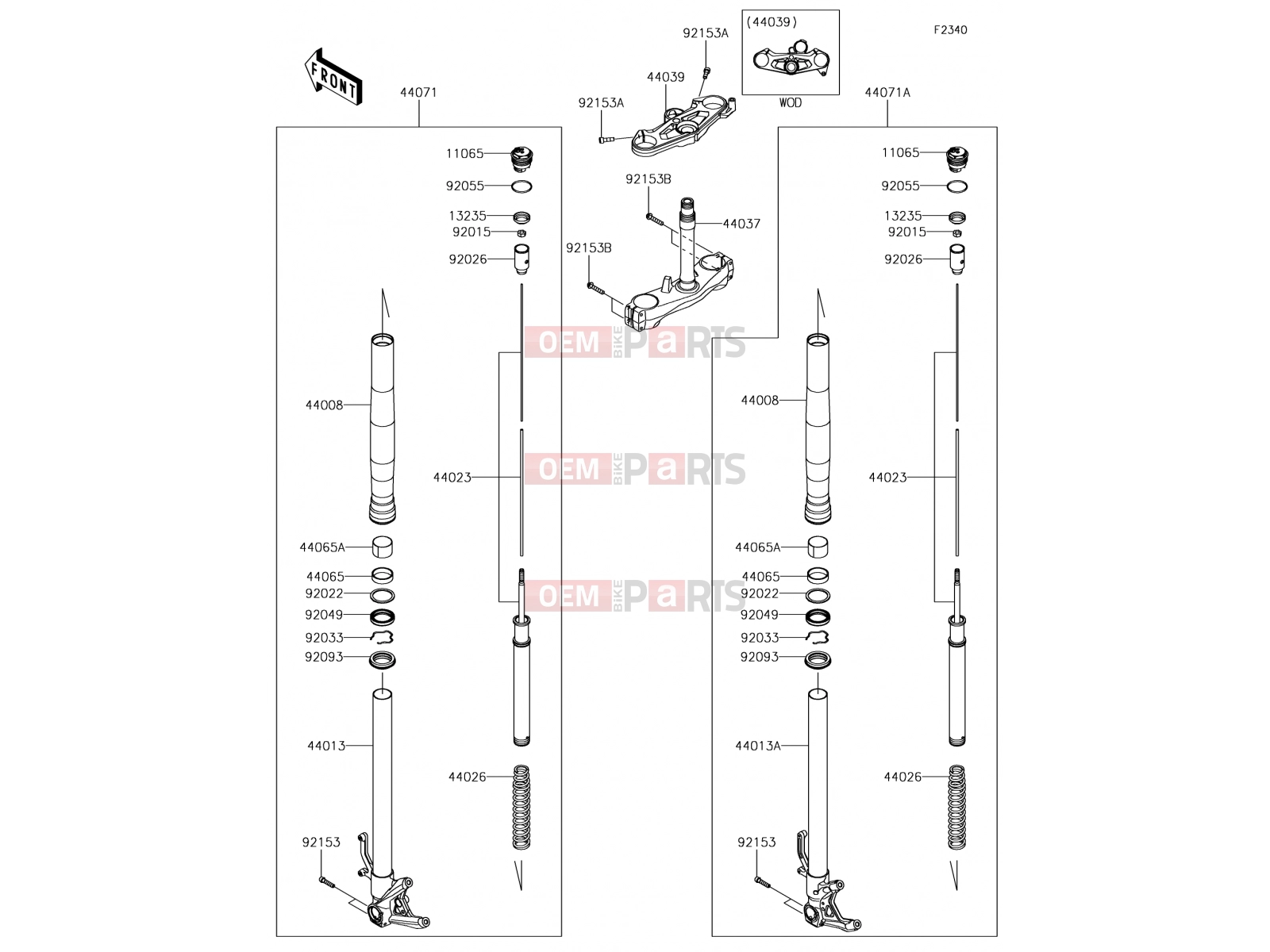 KAWASAKI 2017 Front Fork