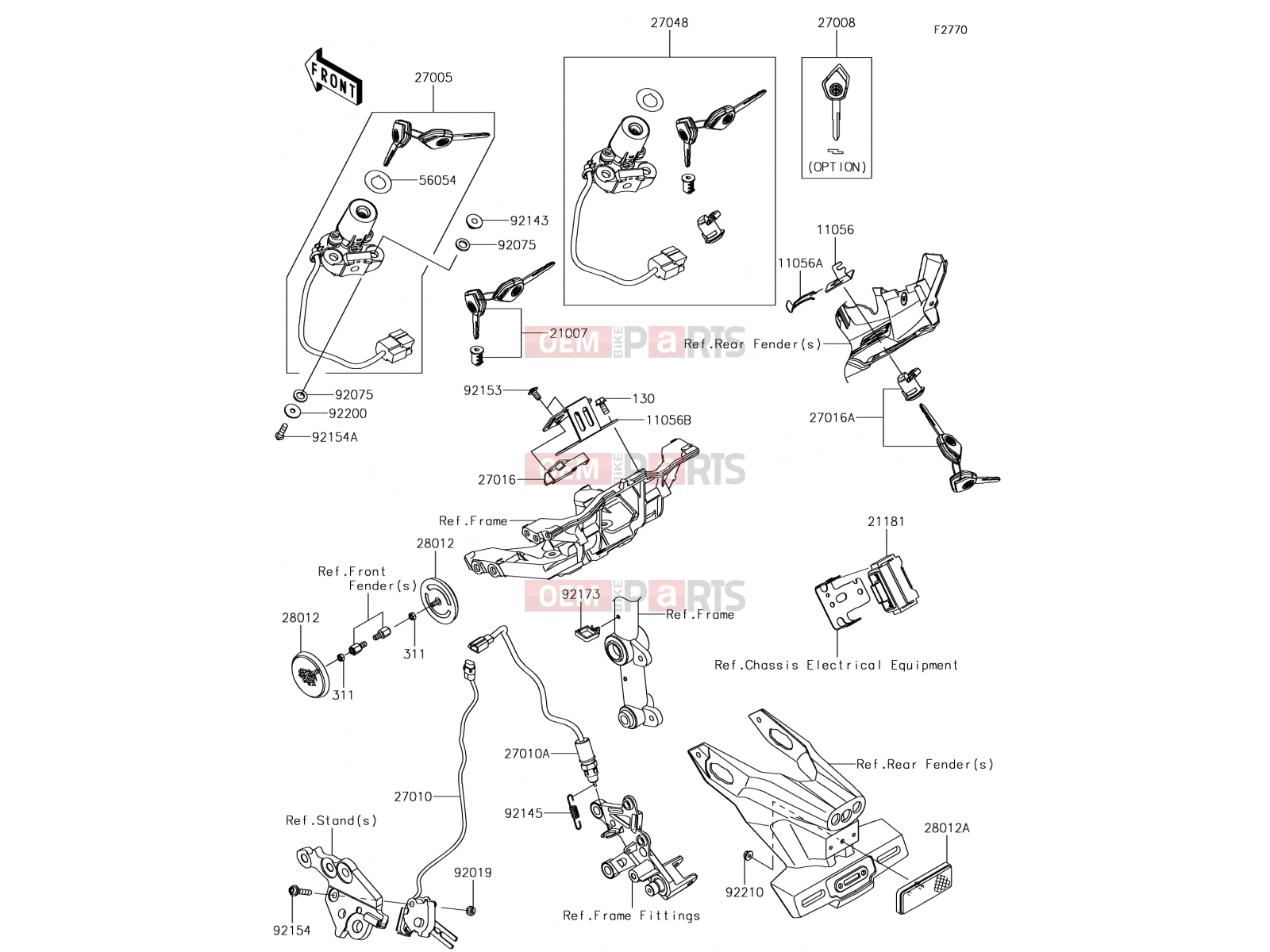 KAWASAKI 2017 Ignition Switch