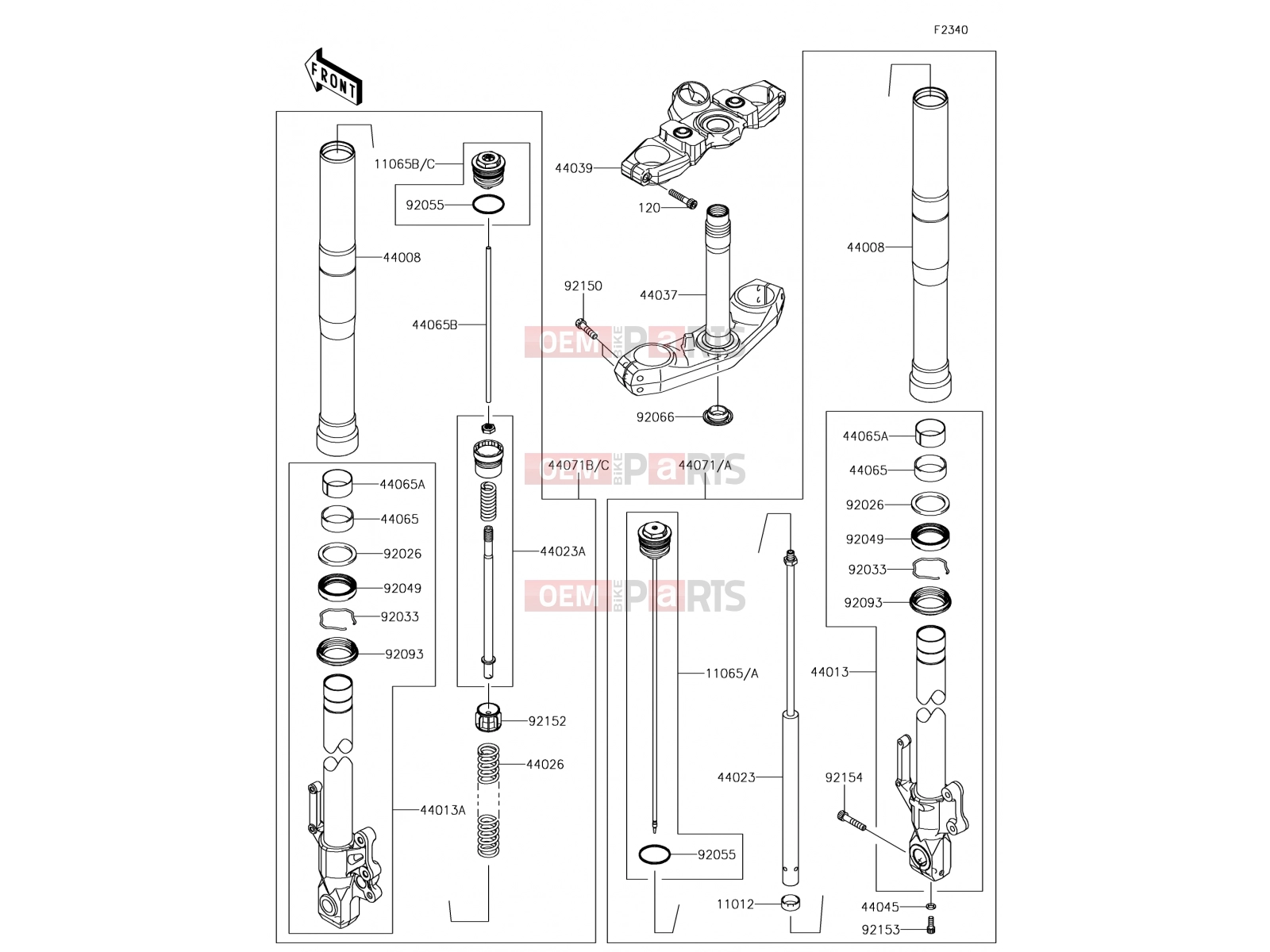 KAWASAKI 2017 Front Fork
