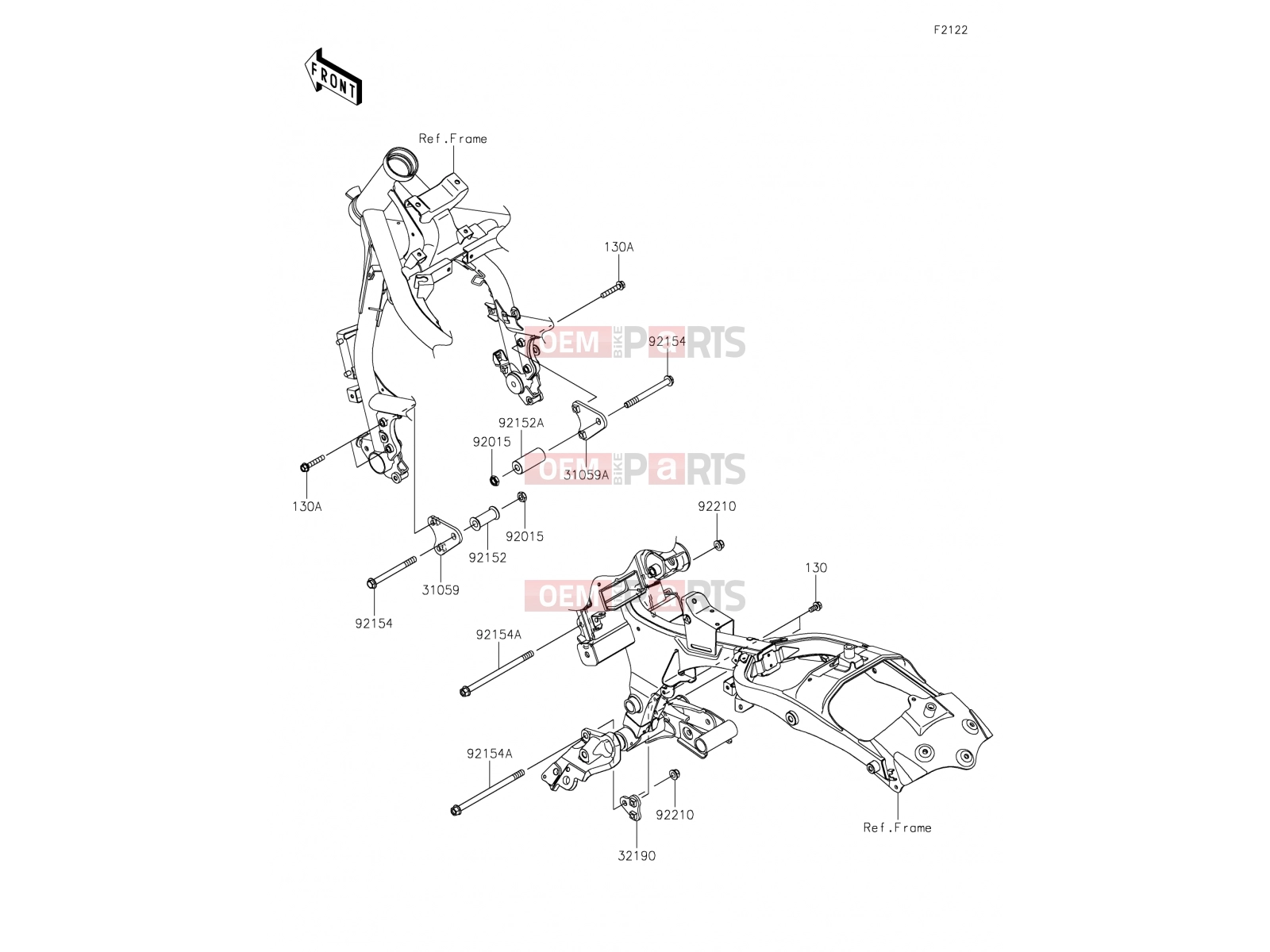 KAWASAKI 2017 Engine Mount