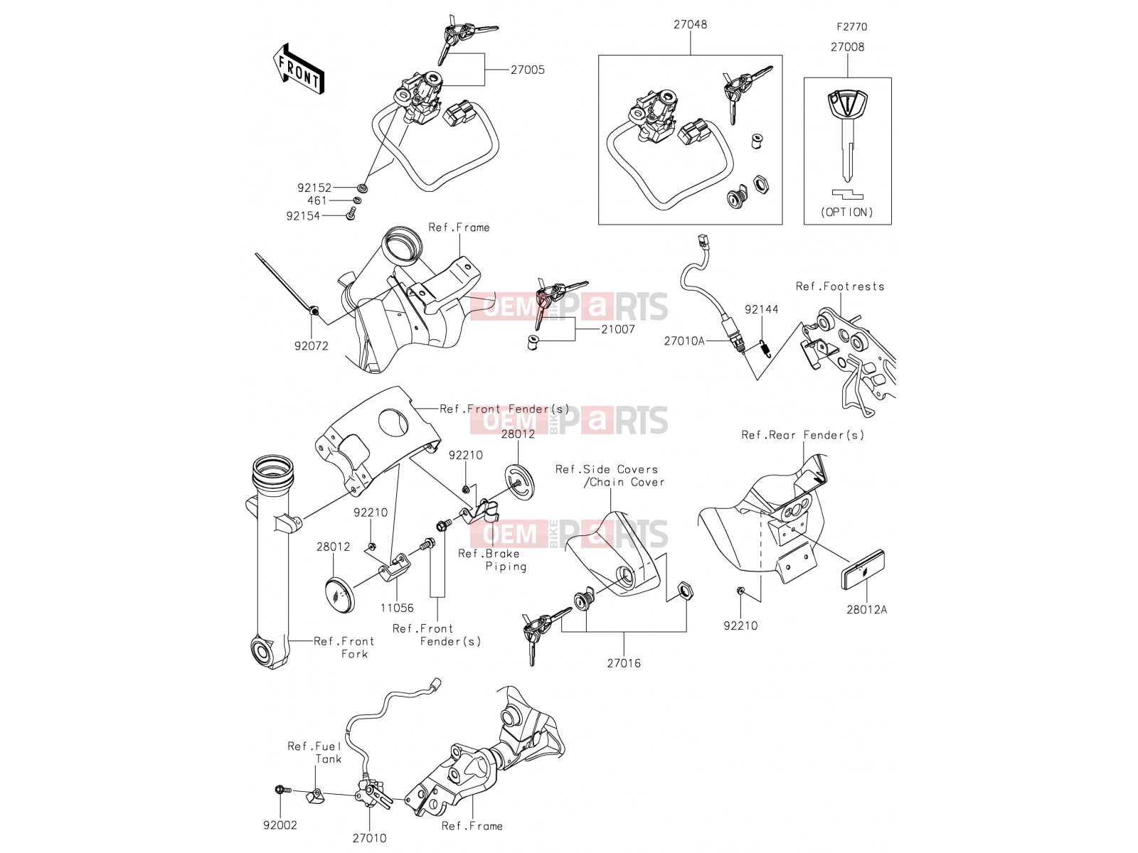 KAWASAKI 2017 Ignition Switch