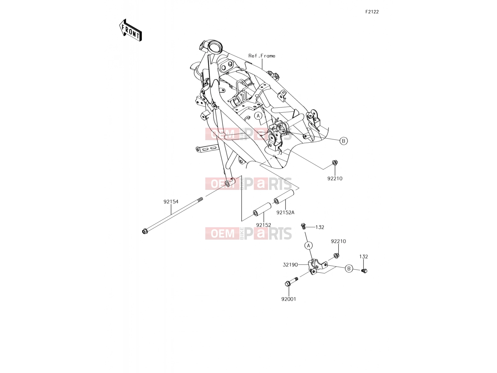 KAWASAKI 2017 Engine Mount