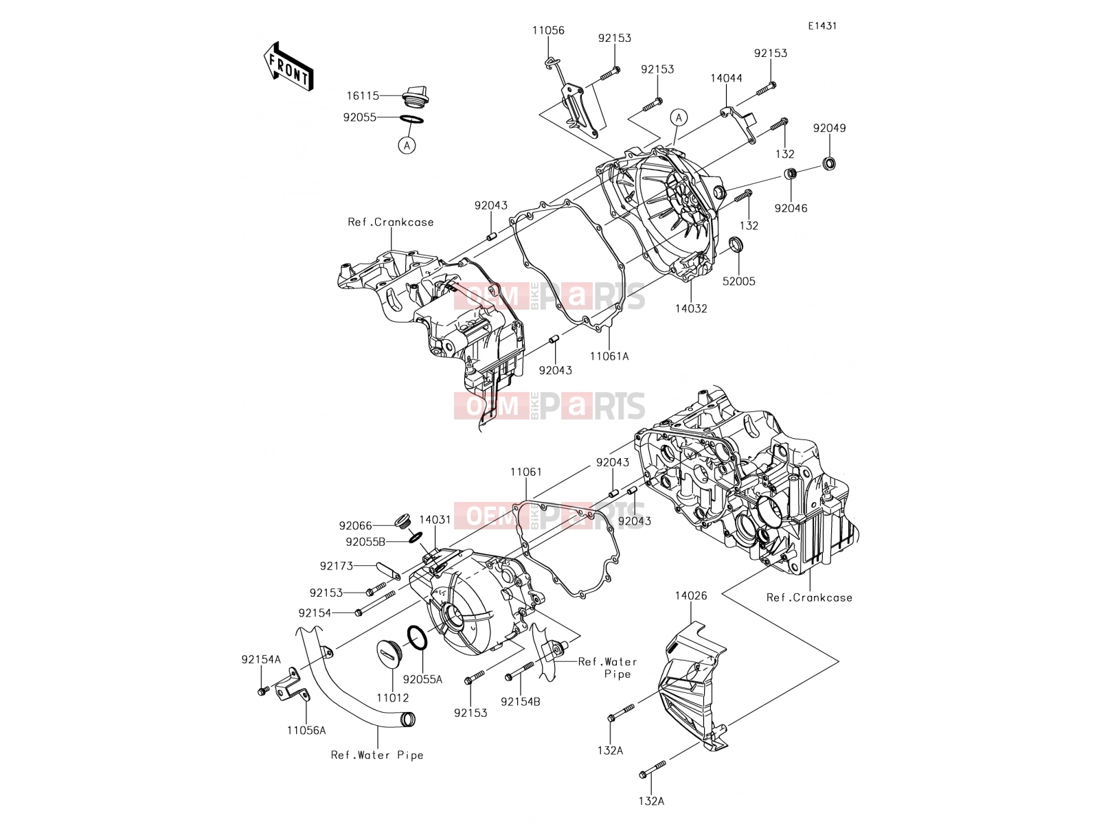 KAWASAKI 2017 Engine Cover(s)