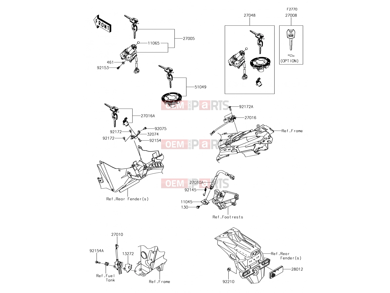 KAWASAKI 2017 Ignition Switch