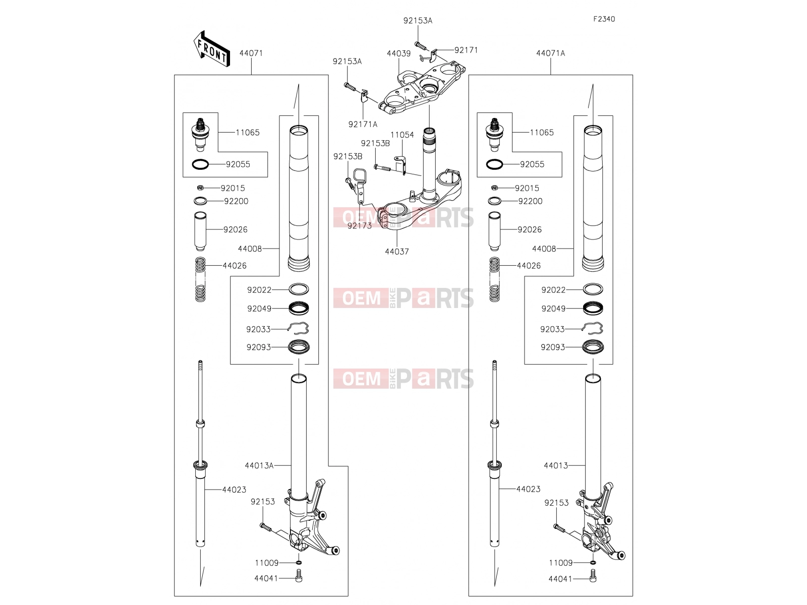 KAWASAKI 2018 Front Fork