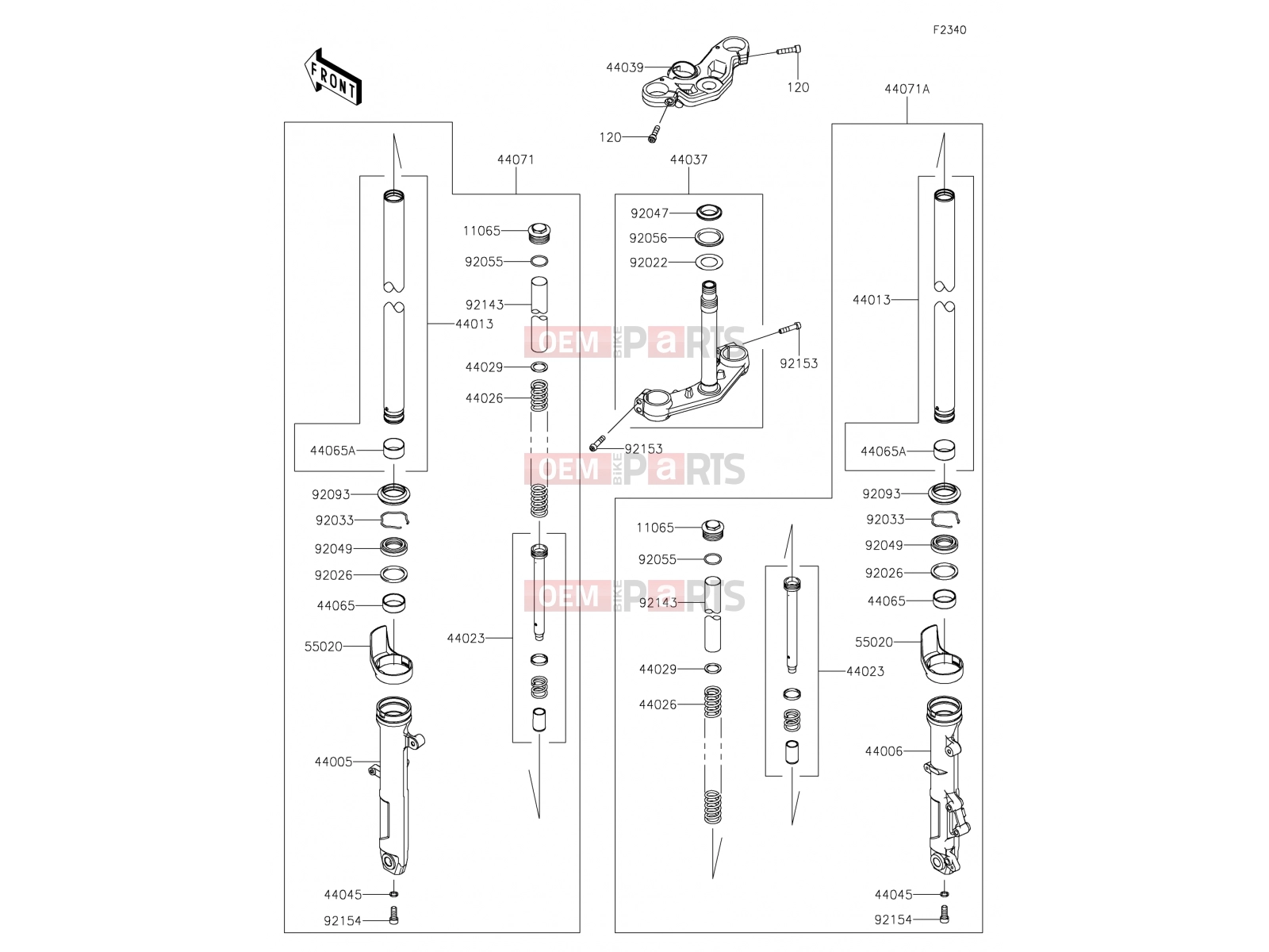 KAWASAKI 2018 Front Fork