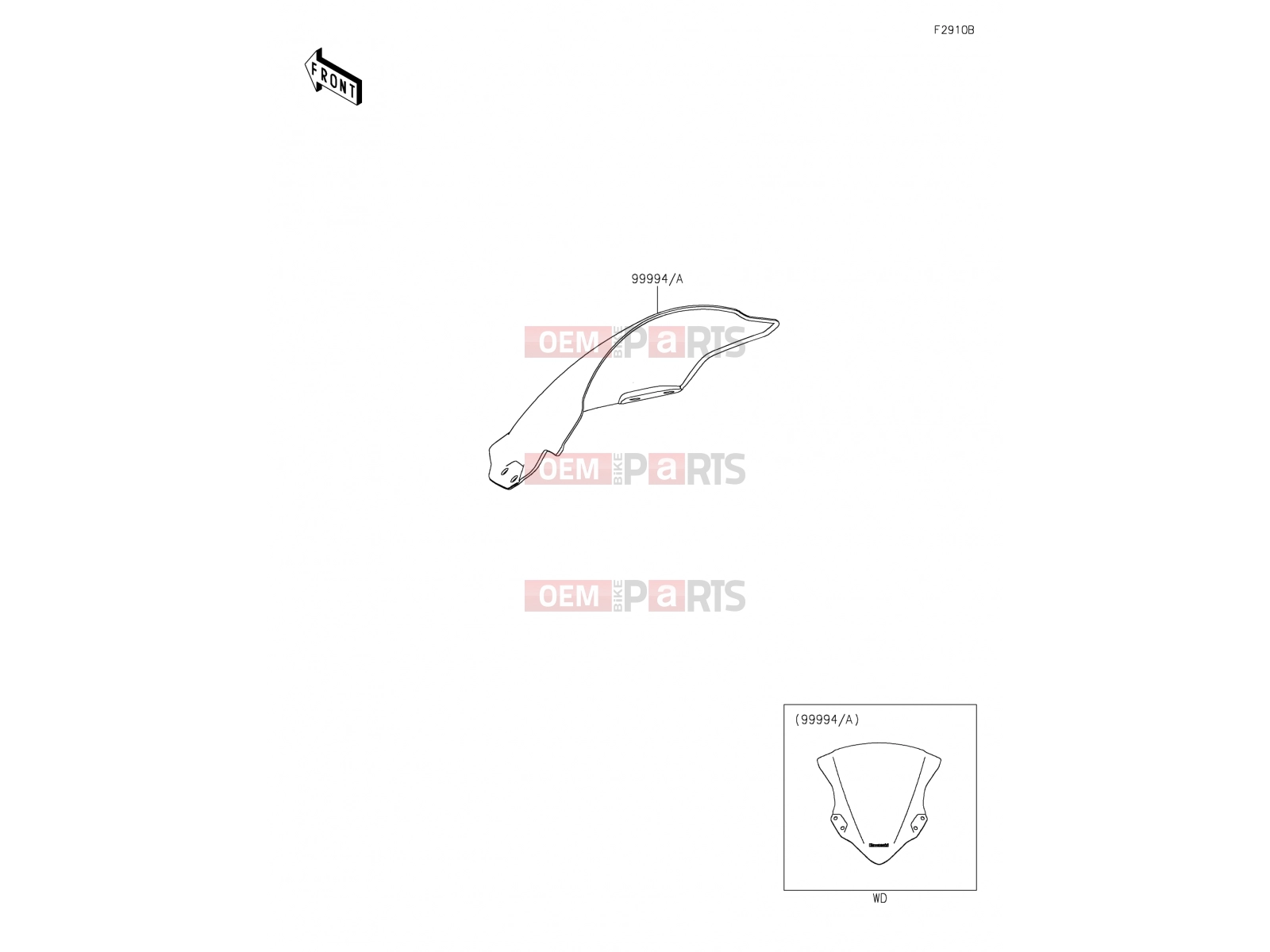KAWASAKI 2018 Accessory(Windshield)