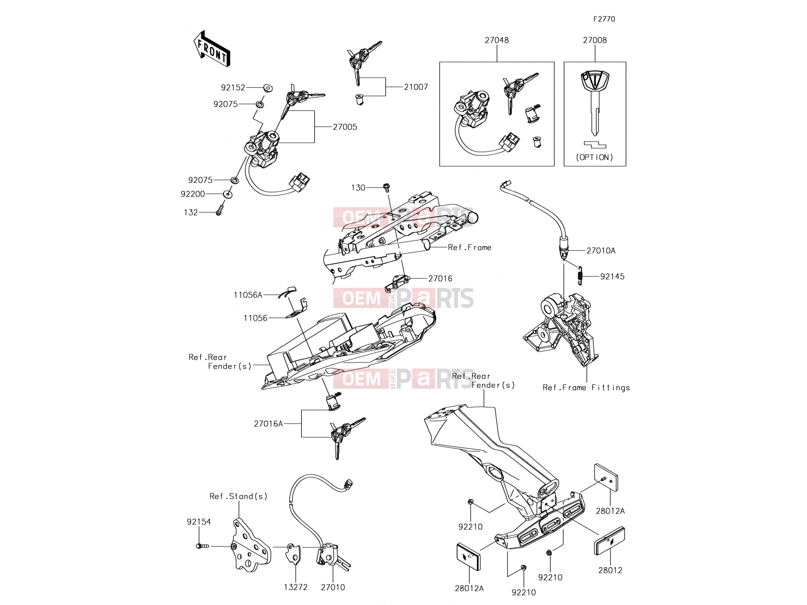 KAWASAKI 2018 Ignition Switch