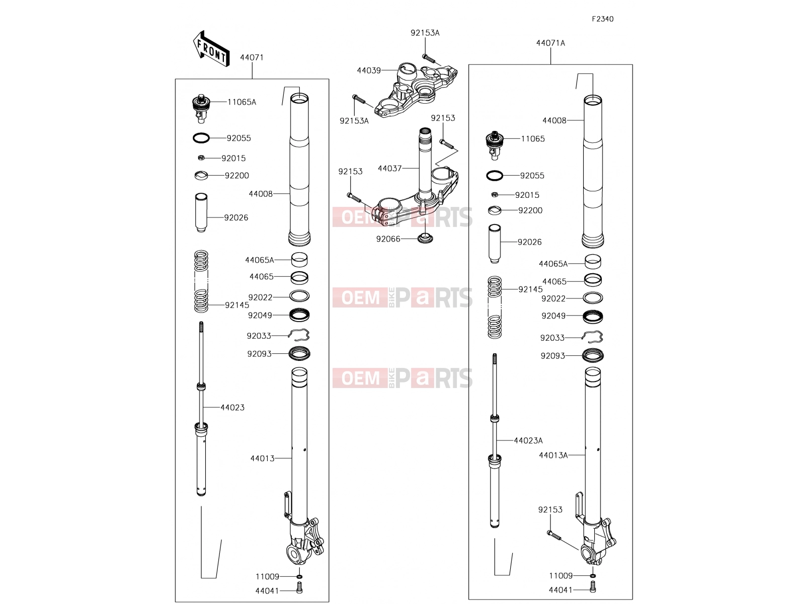 KAWASAKI 2018 Front Fork