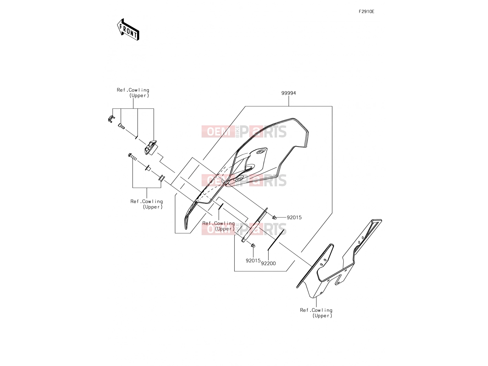 KAWASAKI 2018 Accessory(Windshield,Large)
