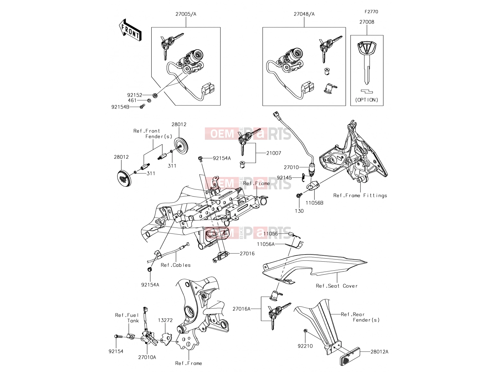 KAWASAKI 2018 Ignition Switch