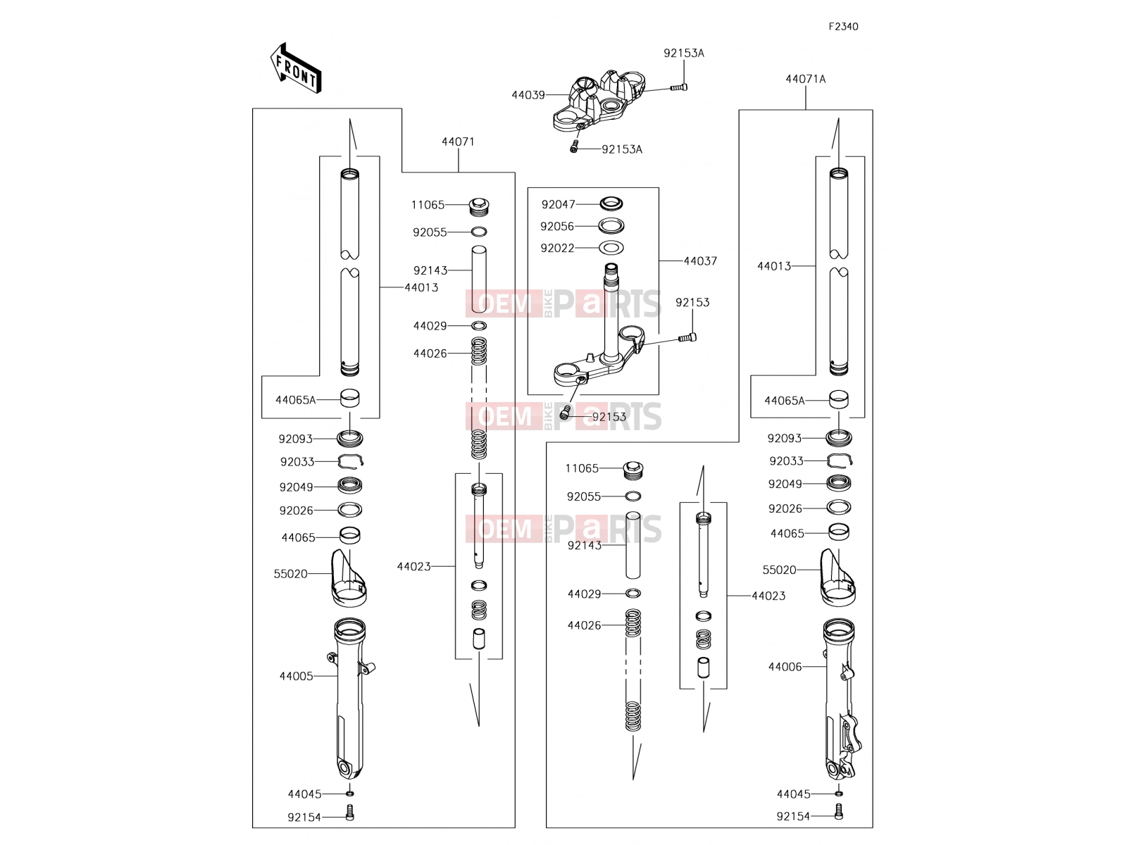 KAWASAKI 2018 Front Fork