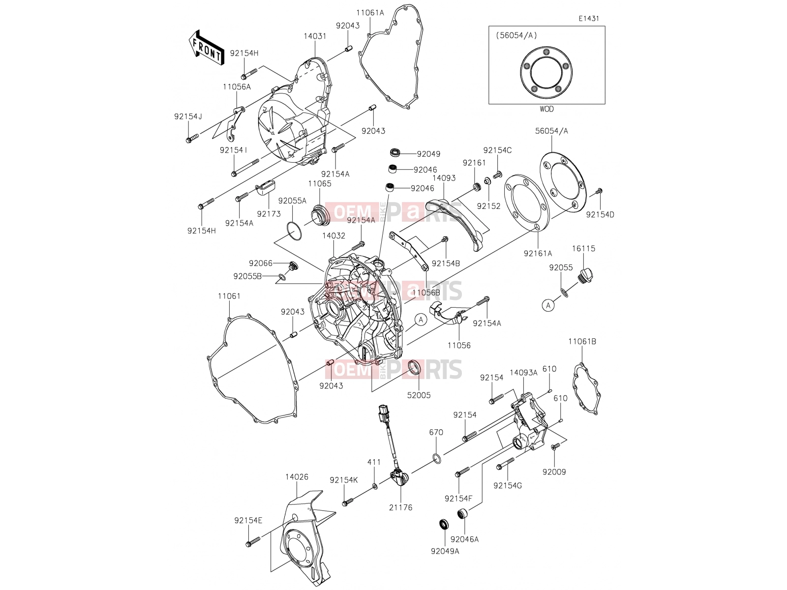 KAWASAKI 2018 Engine Cover(s)