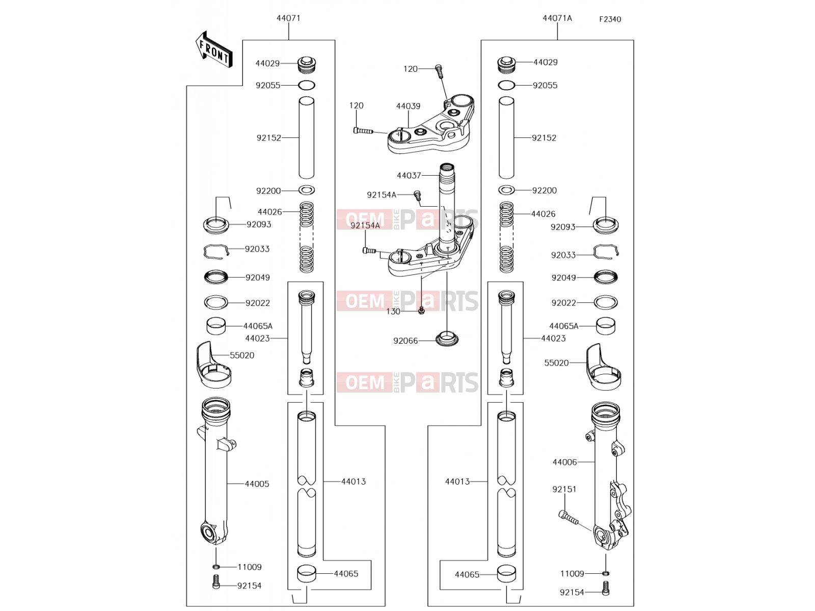 KAWASAKI 2018 Front Fork