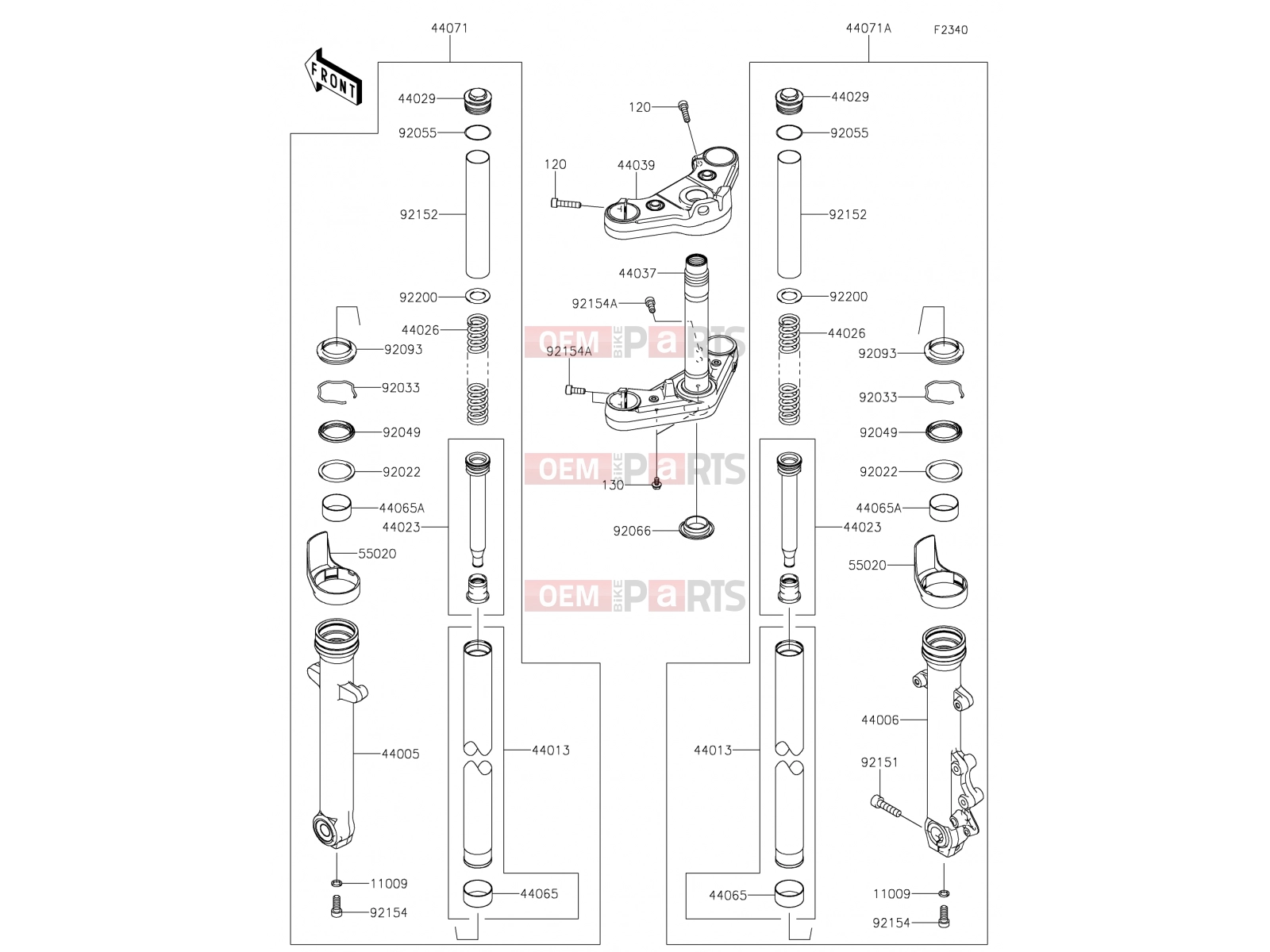 KAWASAKI 2018 Front Fork