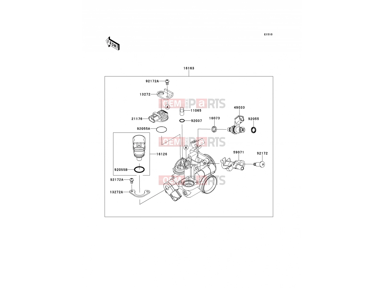 KAWASAKI 2011 Throttle