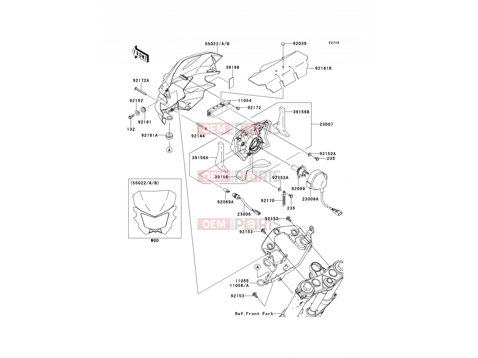 KAWASAKI 2011 Headlight(s)