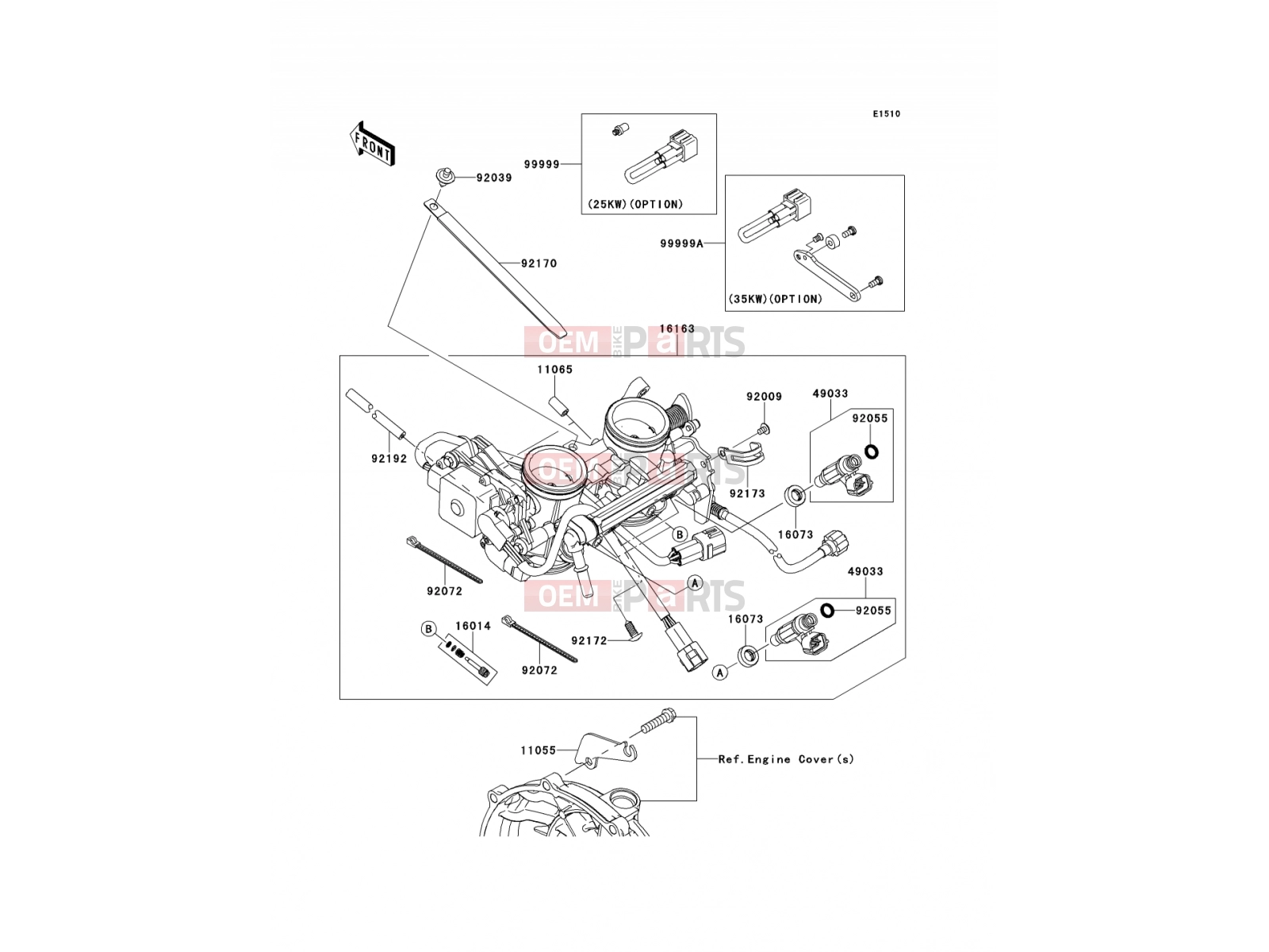 KAWASAKI 2011 Throttle