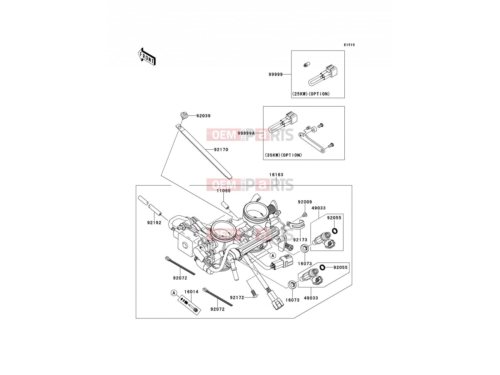 KAWASAKI 2011 Throttle