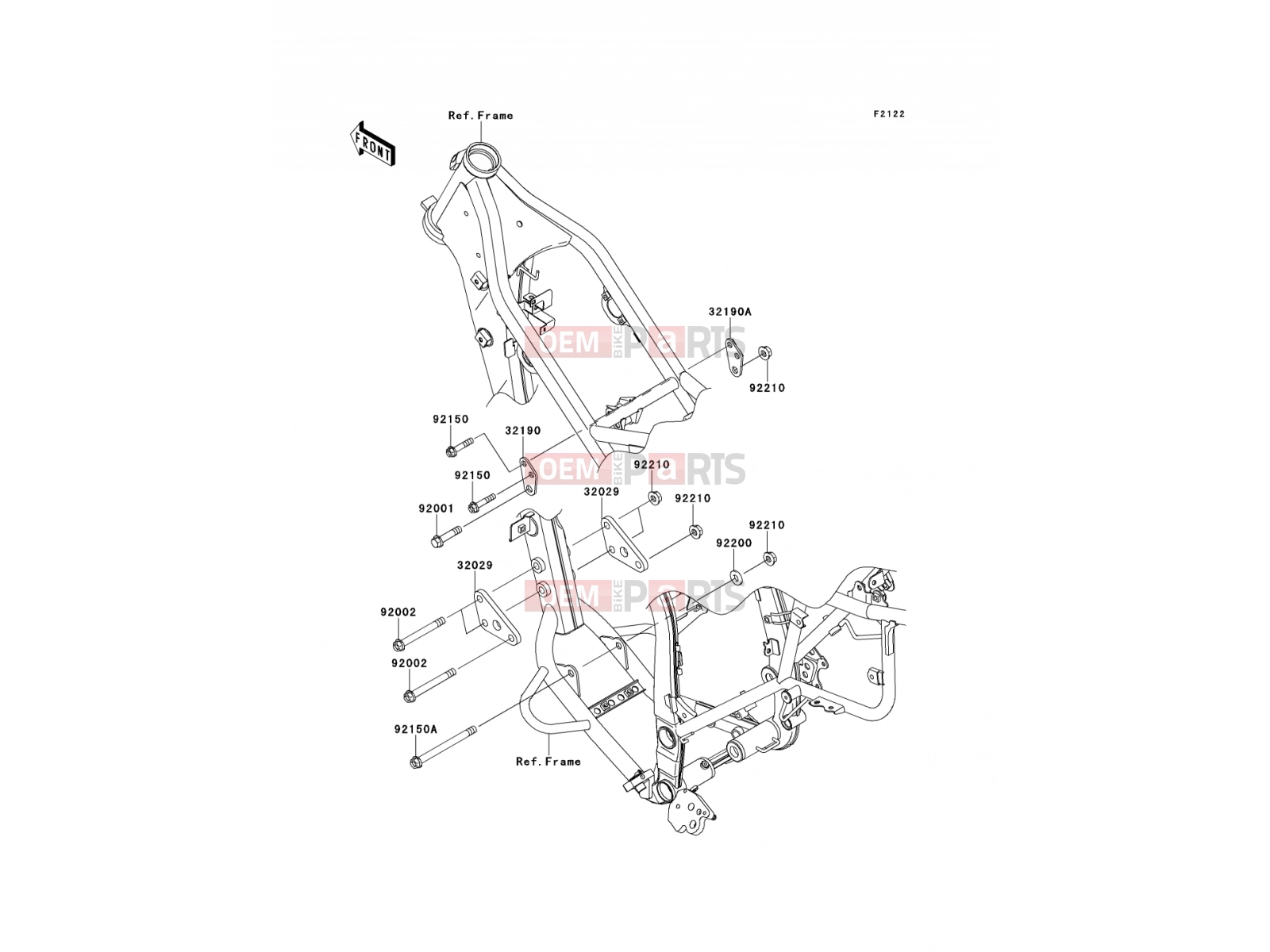 KAWASAKI 2013 Engine Mount