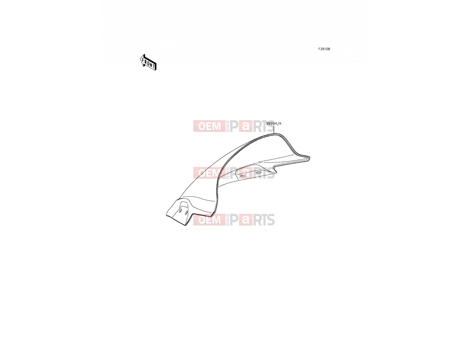 KAWASAKI 2013 Accessory(Windshield)