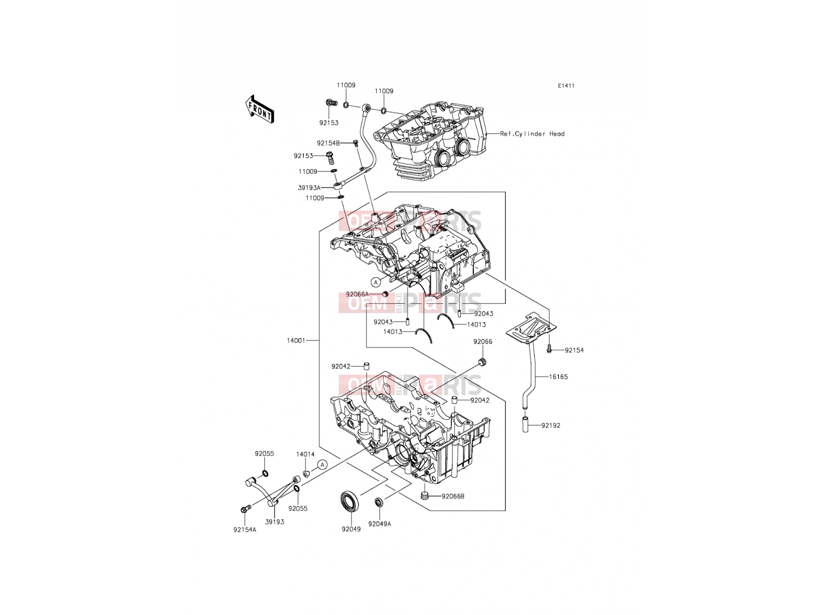 KAWASAKI 2013 Crankcase