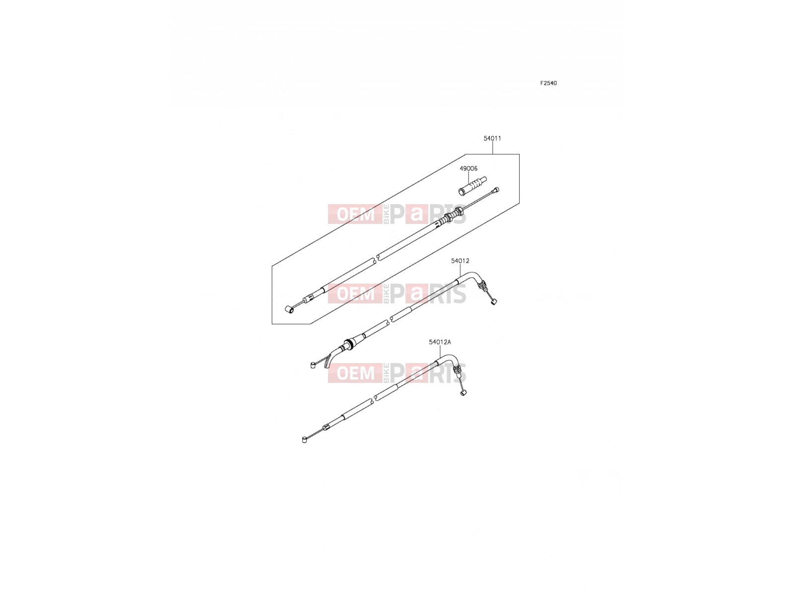 KAWASAKI 2013 Cables