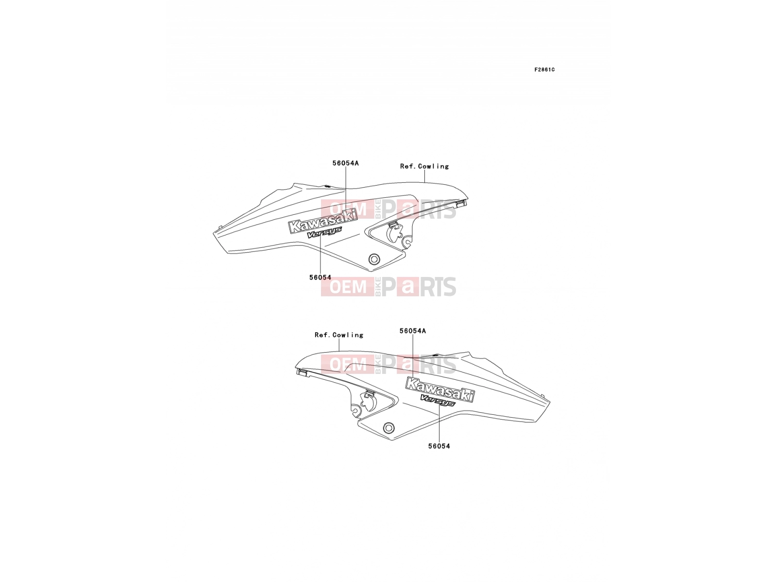 KAWASAKI 2013 Decals(Gray)