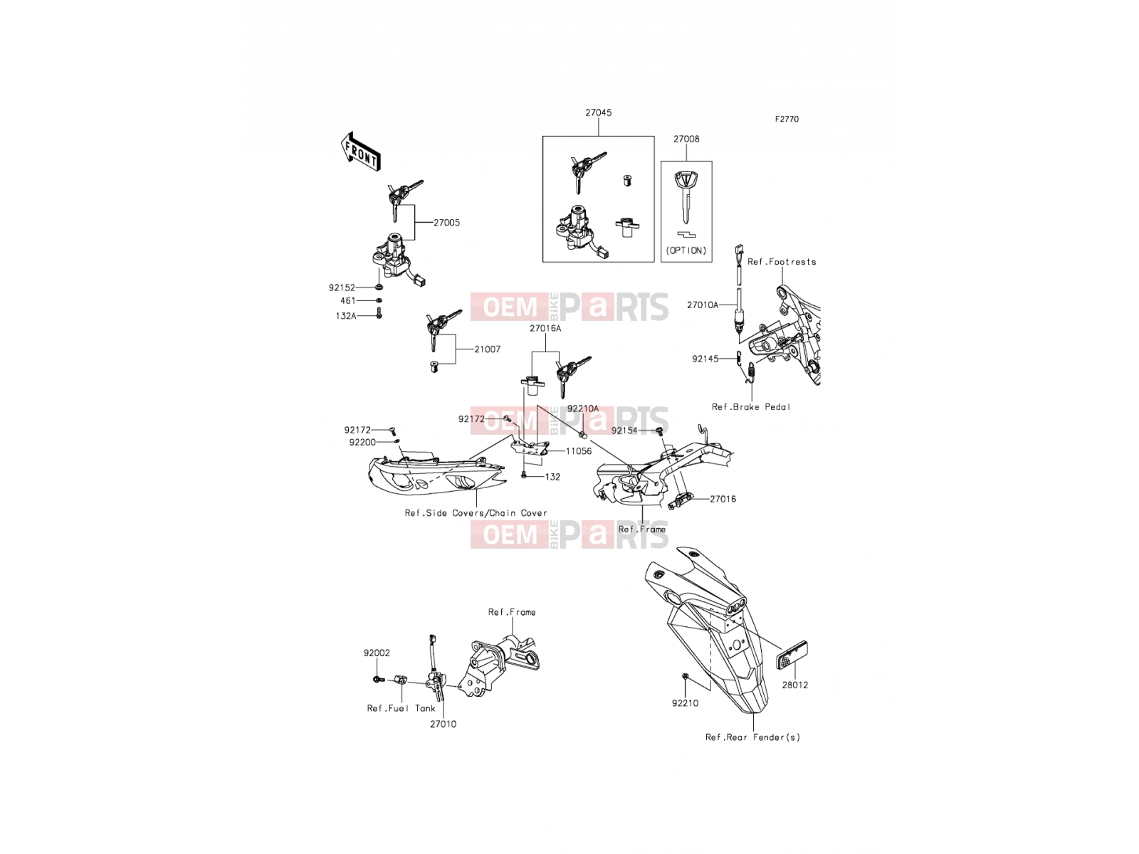 KAWASAKI 2014 Ignition Switch