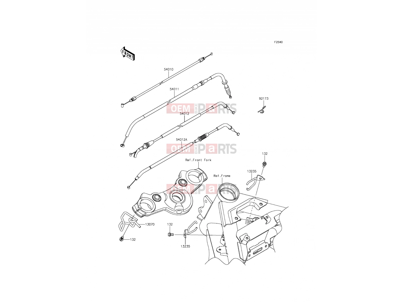 KAWASAKI 2014 Cables