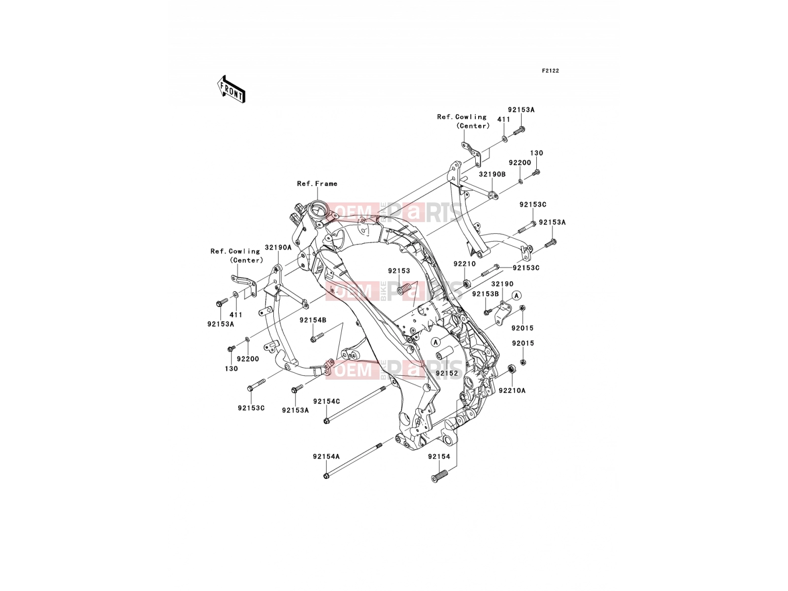 KAWASAKI 2014 Engine Mount