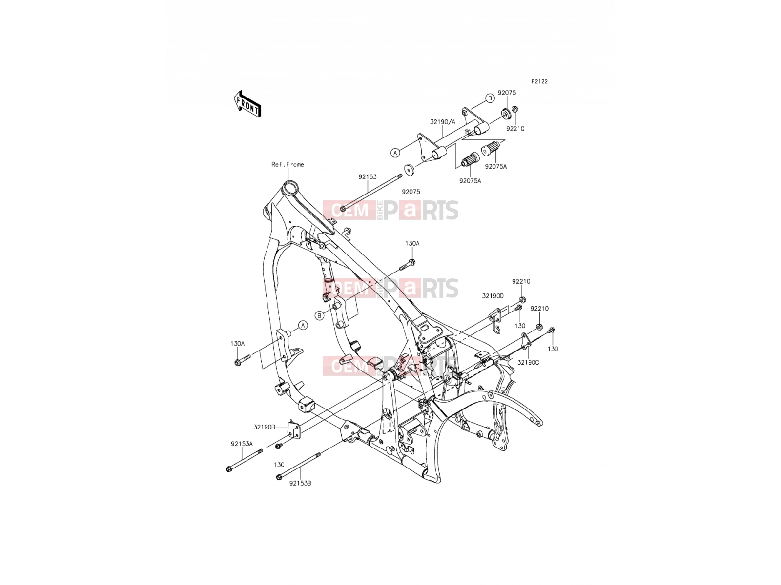 KAWASAKI 2014 Engine Mount